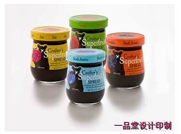 精美的果酱包装设计欣赏